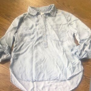 Light Blue Button-Up Shirt